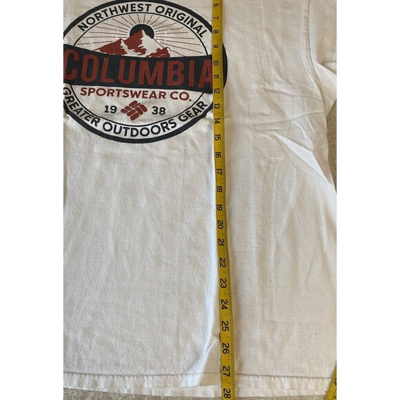 Columbia Sportswear Northwest Original Graphic White Shirt Men’s Size XL - Picture 14 of 15